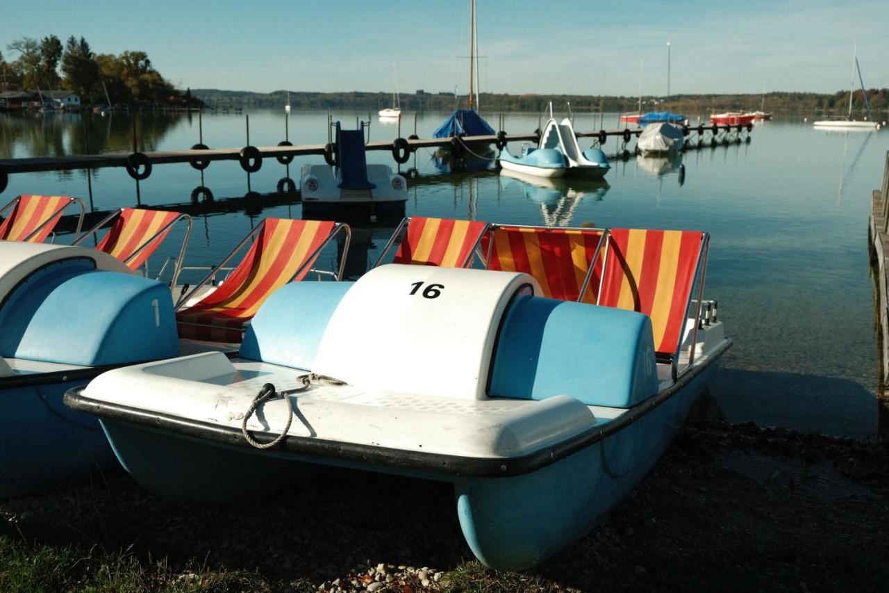 Lago Mio - Pension Am See - Bei Uns Verbringt Ihr Eine Wundervolle Zeit Direkt Am Wasser Worthsee Exteriör bild